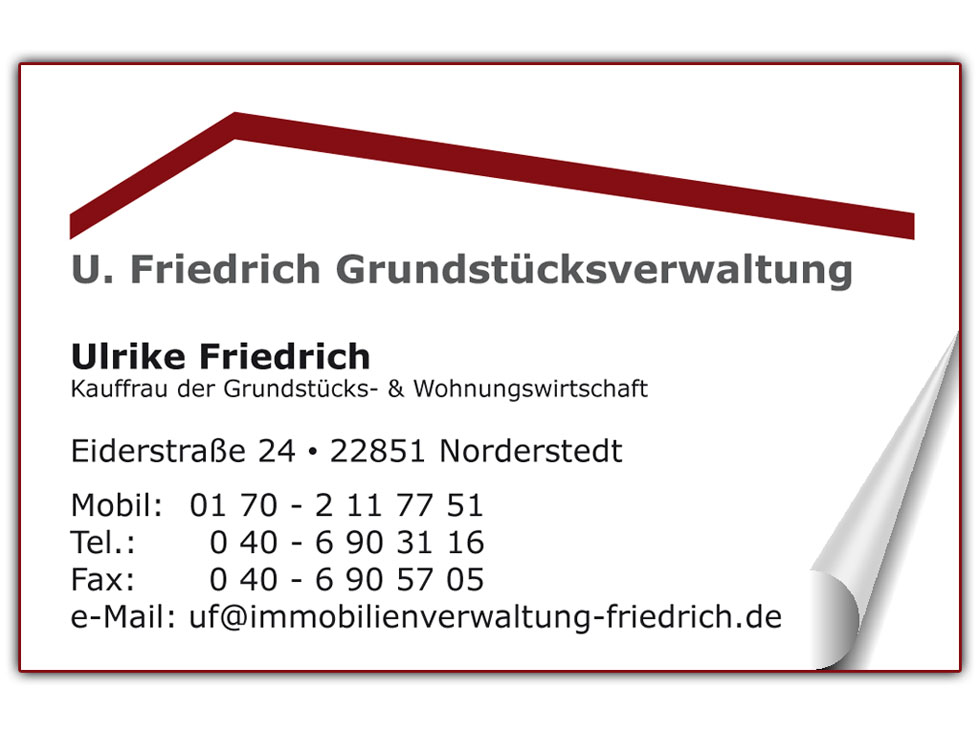 Norderstedt Grundstücksverwaltung Friedrich